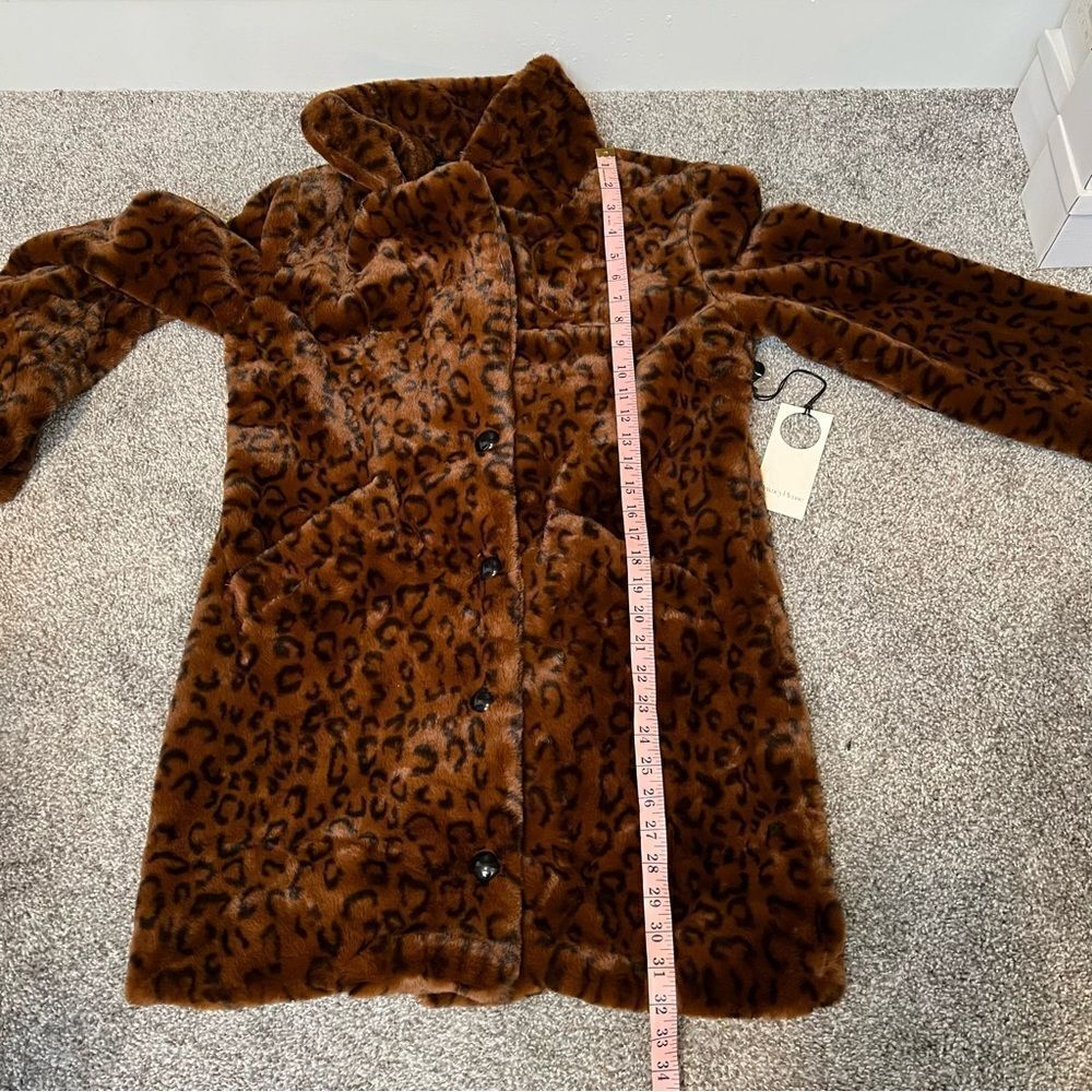 Revolve, Privacy Please Addison Coat in Leopard - Picture 12 of 12